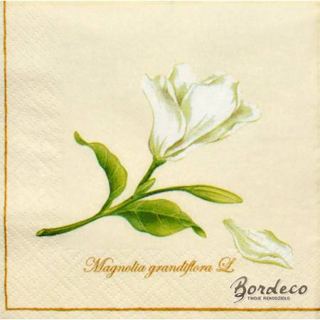 Serwetka do decoupage firmy PAW magnolia 33x33cm